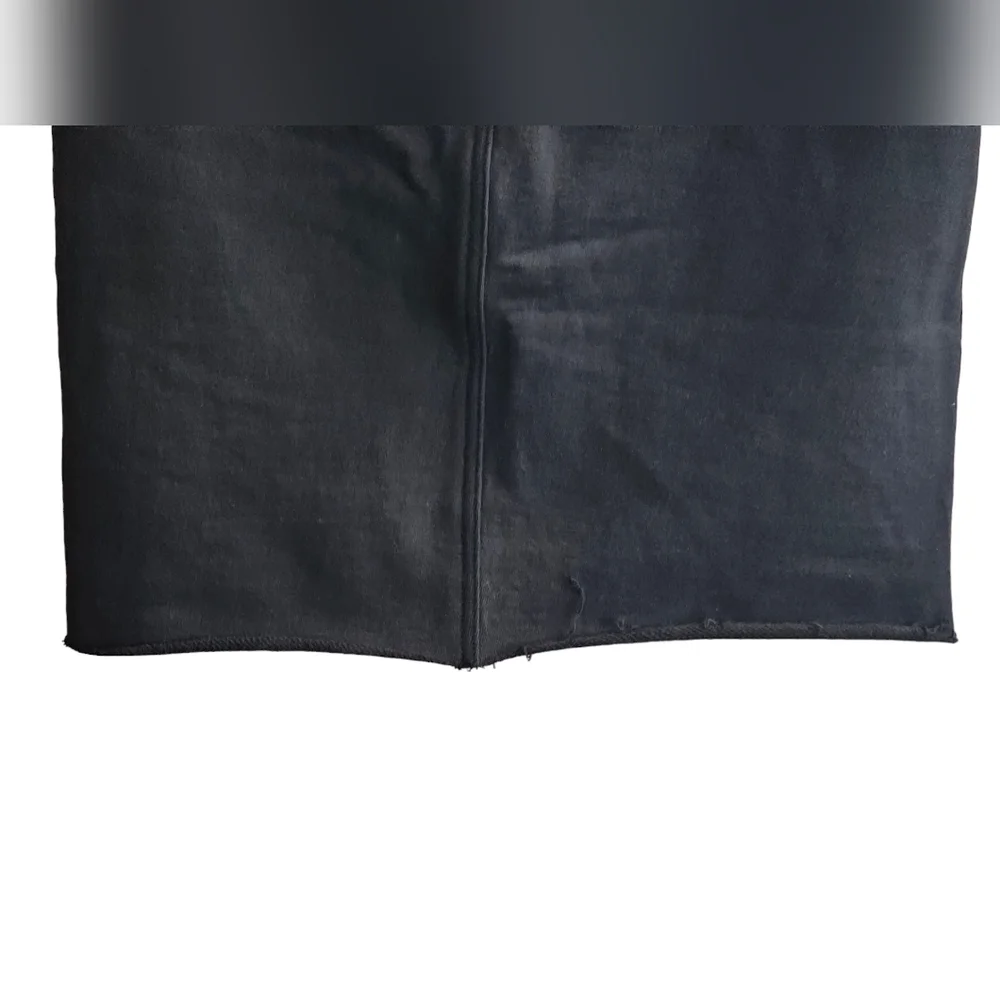 DL1961 Alma Skirt Midi Black Terry Size 25 Sample - Picture 6 of 13